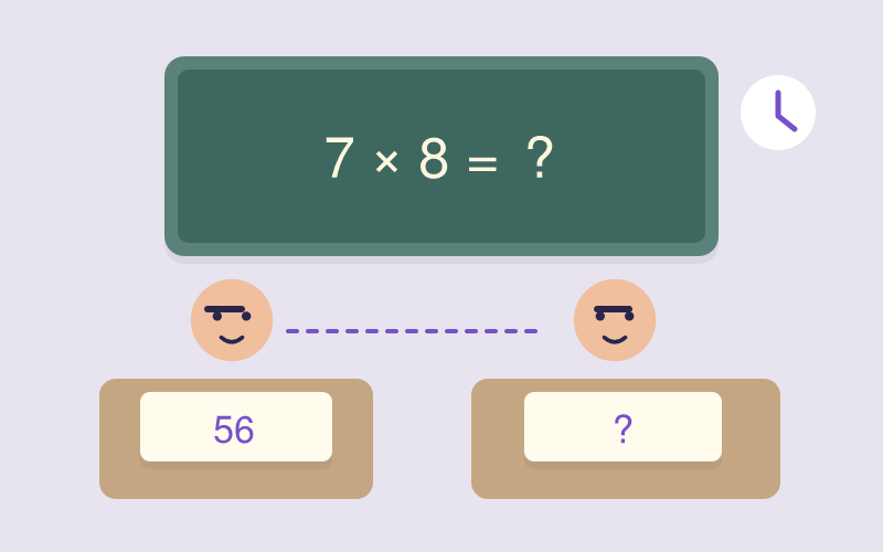 Cheat or Repeat: Math Class game cover illustration