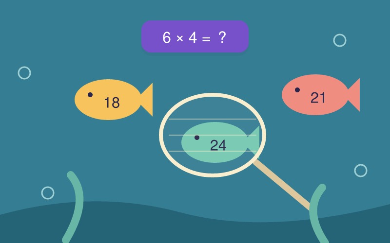 Deep Sea Multiplication game cover illustration