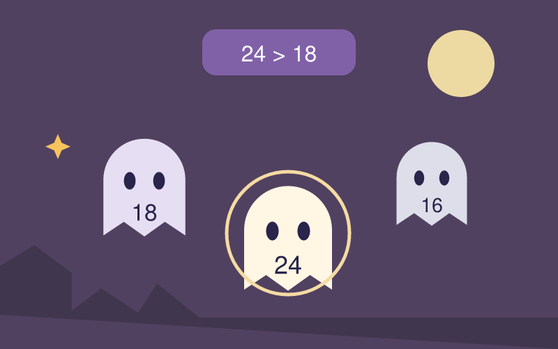 Halloween Ghost Hunt game cover illustration