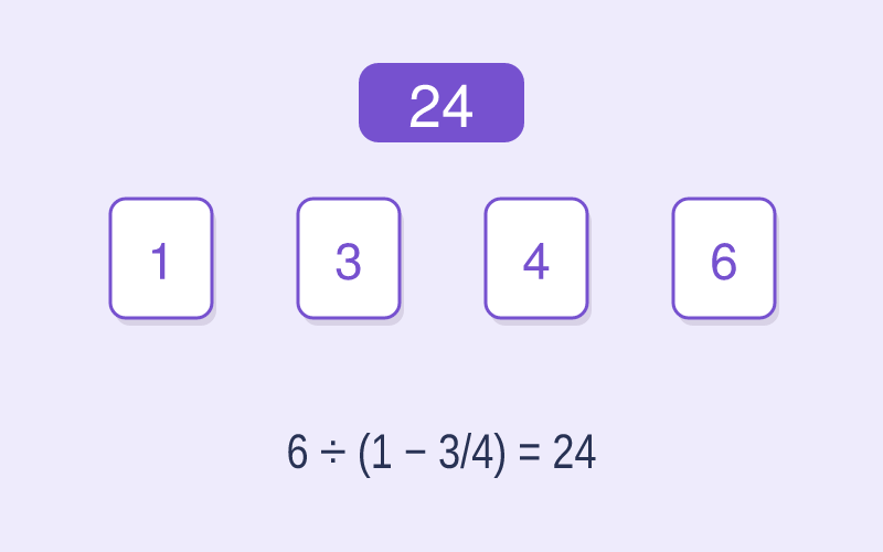24 Game & Make a Number game cover illustration