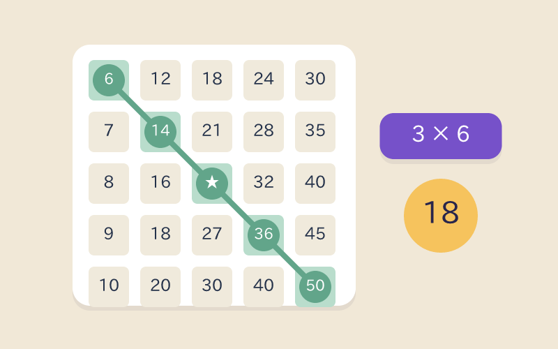 Math Bingo game cover illustration