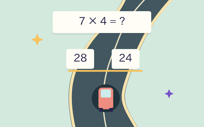Math Drift game cover illustration