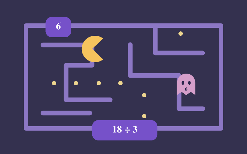 Math Man game cover illustration